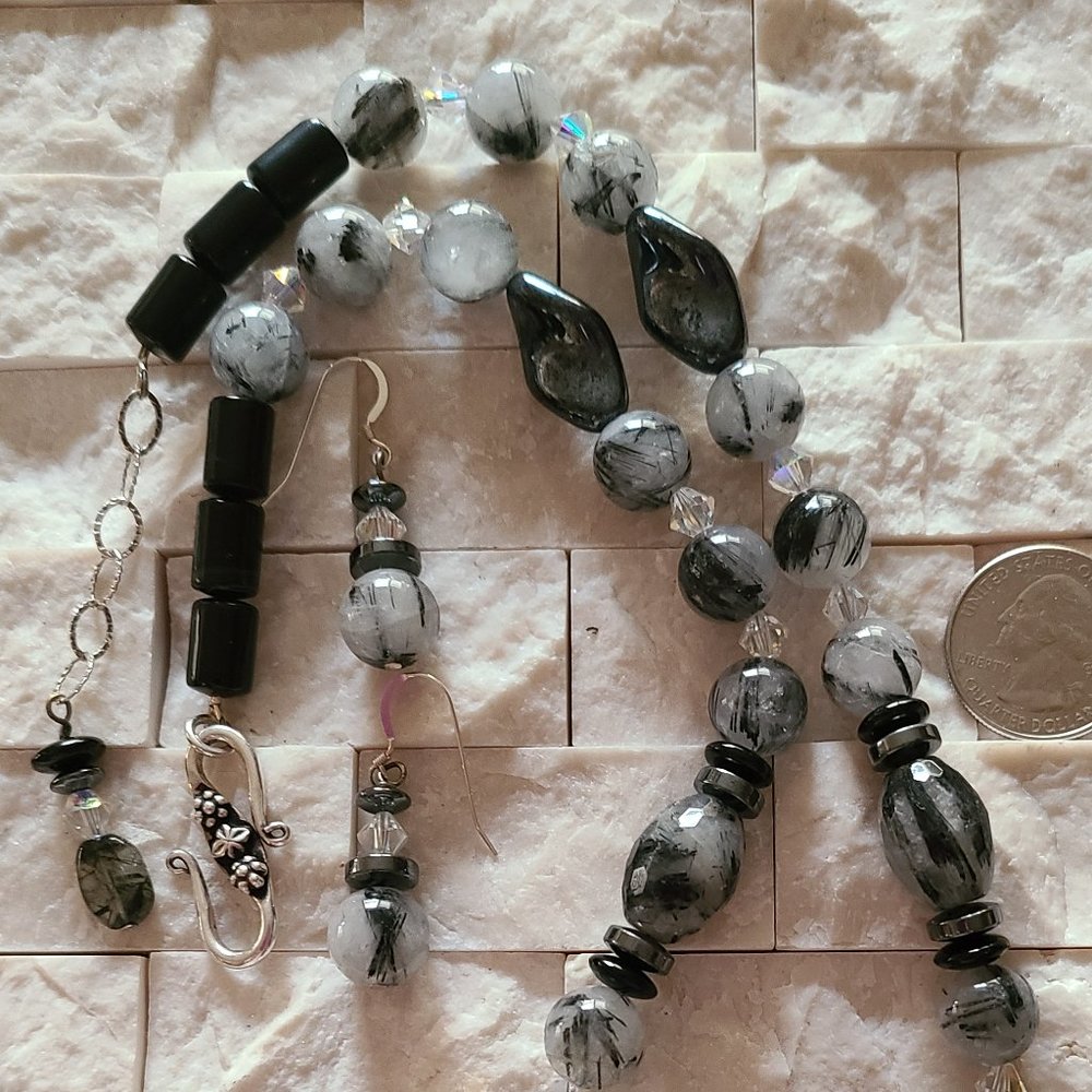 Black Rutilated Quartz - Picture 3 of 13